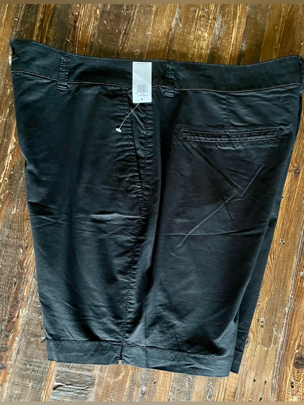 Old Navy Black Everyday High-Rise Shorts Sz 12 NWT - Picture 10 of 10
